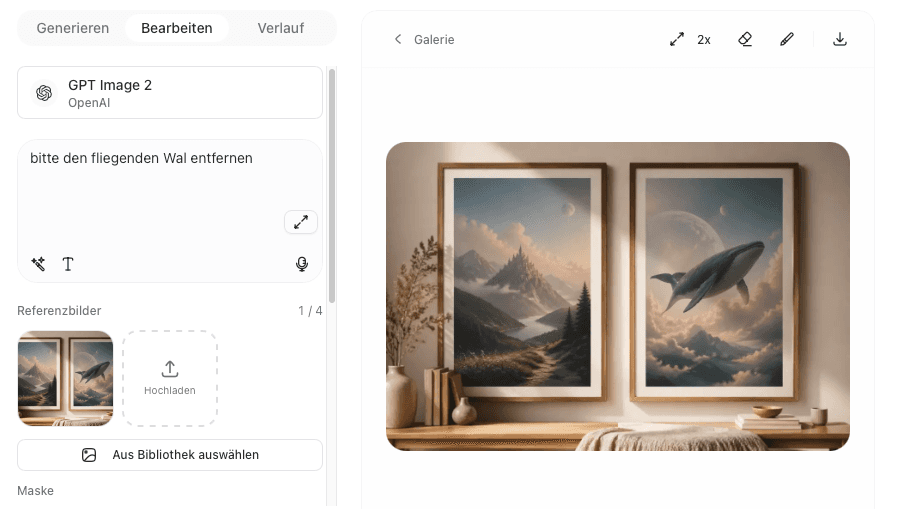 Bild bearbeiten