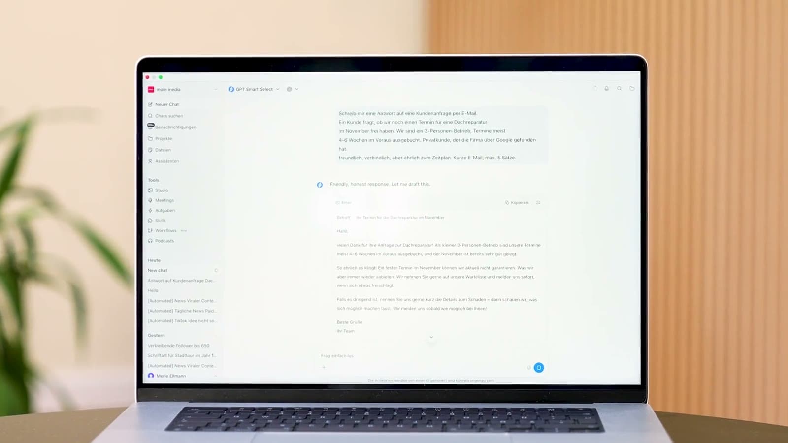 innoGPT product tour – preview